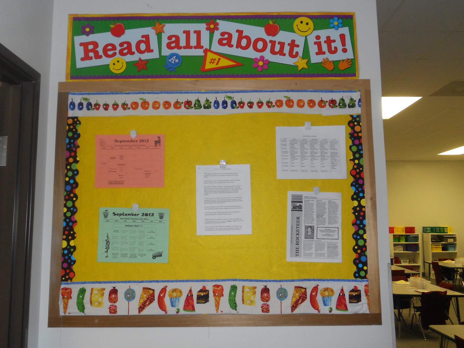 A RAINBOW OF TEACHING My Bulletin Boards