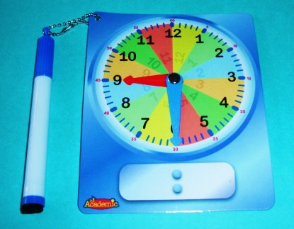 Learning Ideas - Grades K-8: Paper Plate Clocks Round-Up and Telling