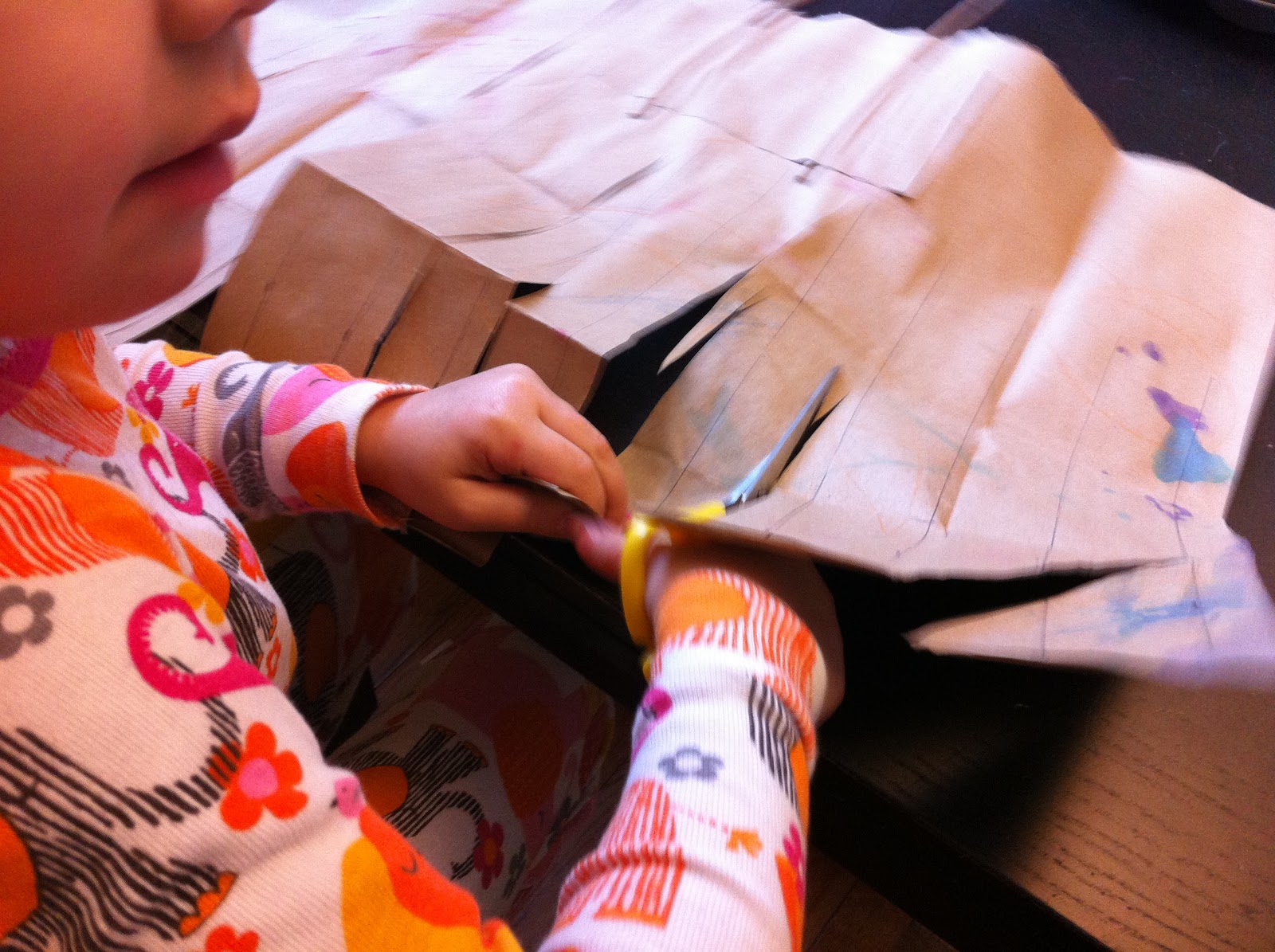 A Childhood List: 89) Paper Bag Wind Socks