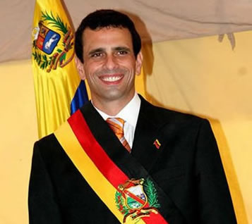 Henrique Capriles Radonski.
