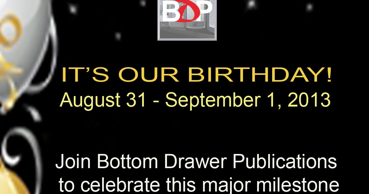 My Fiction Nook Happy Birthday Bottom Drawer Publications