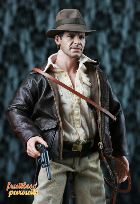Custom Indiana Jones Fits Hot Toys Fedora Hat Brown or Black 