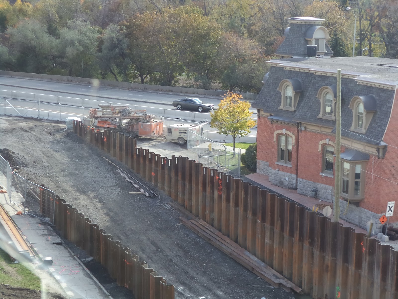Public Transit in Ottawa Construction update Downtown tunnel portals