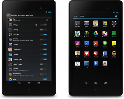 Nexus 7 and Android 4.3