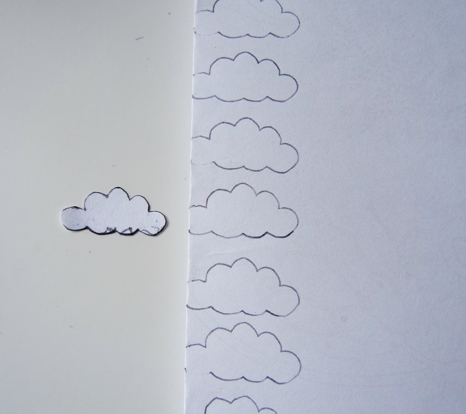 Release Me Creations DIY Wednesday Floating Clouds