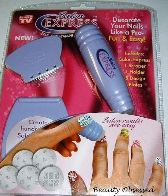 Review: As Seen On TV Salon Express Nail Stamping Kit