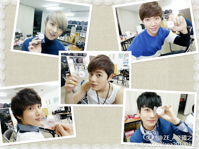 Always Awesome: [130208-13][PHOTO] ZE:A OFFICIAL WEIBO UPDATE "ZE:A FIVE"