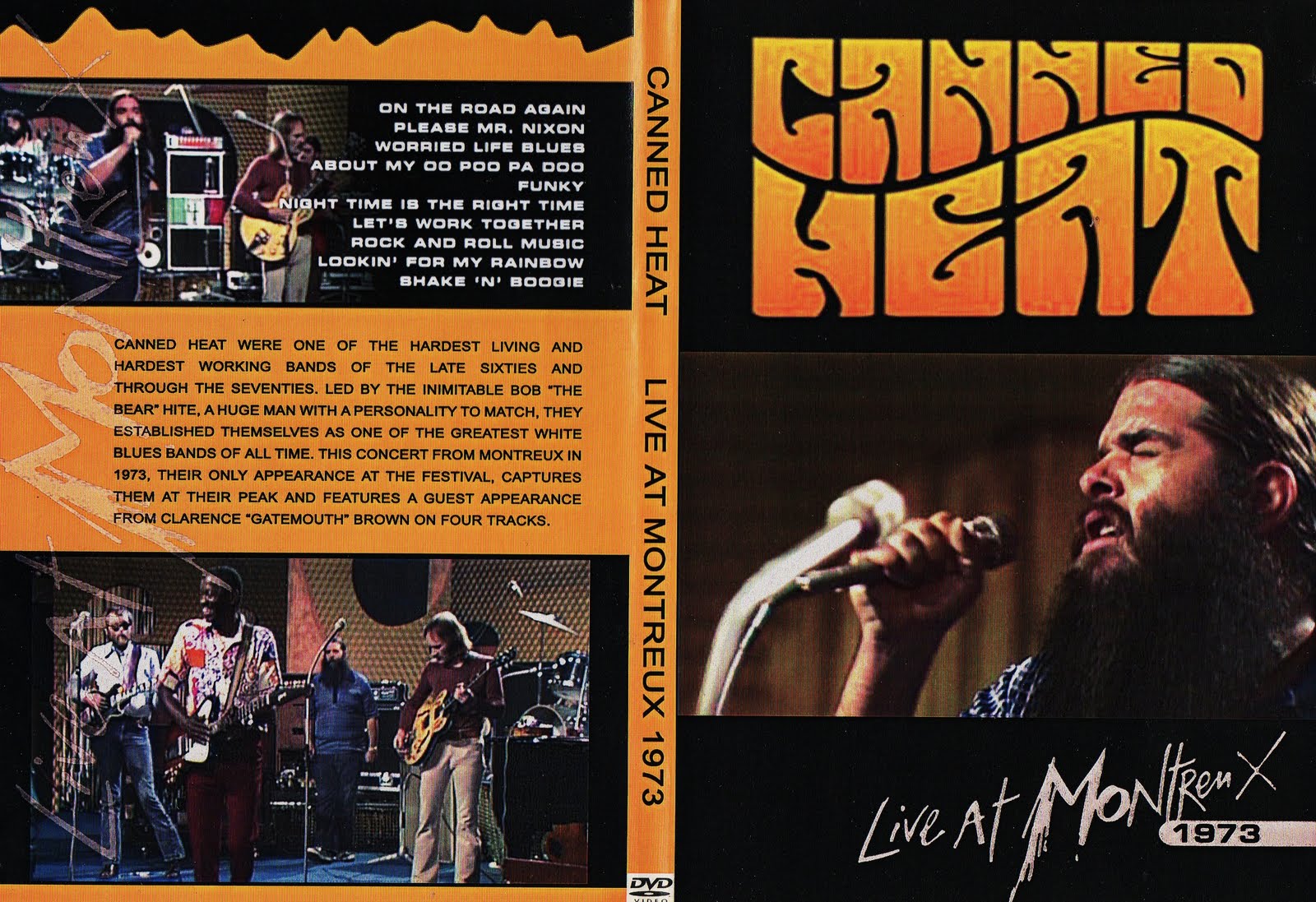 CastelarBlues DVD Canned Heat Live At Montreux,1973