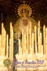 Cartel Grupo Joven Amor y Oración 2012