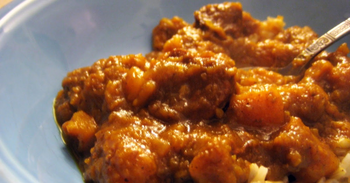 Shoots and Platters Butternut Squash and Lamb Curry