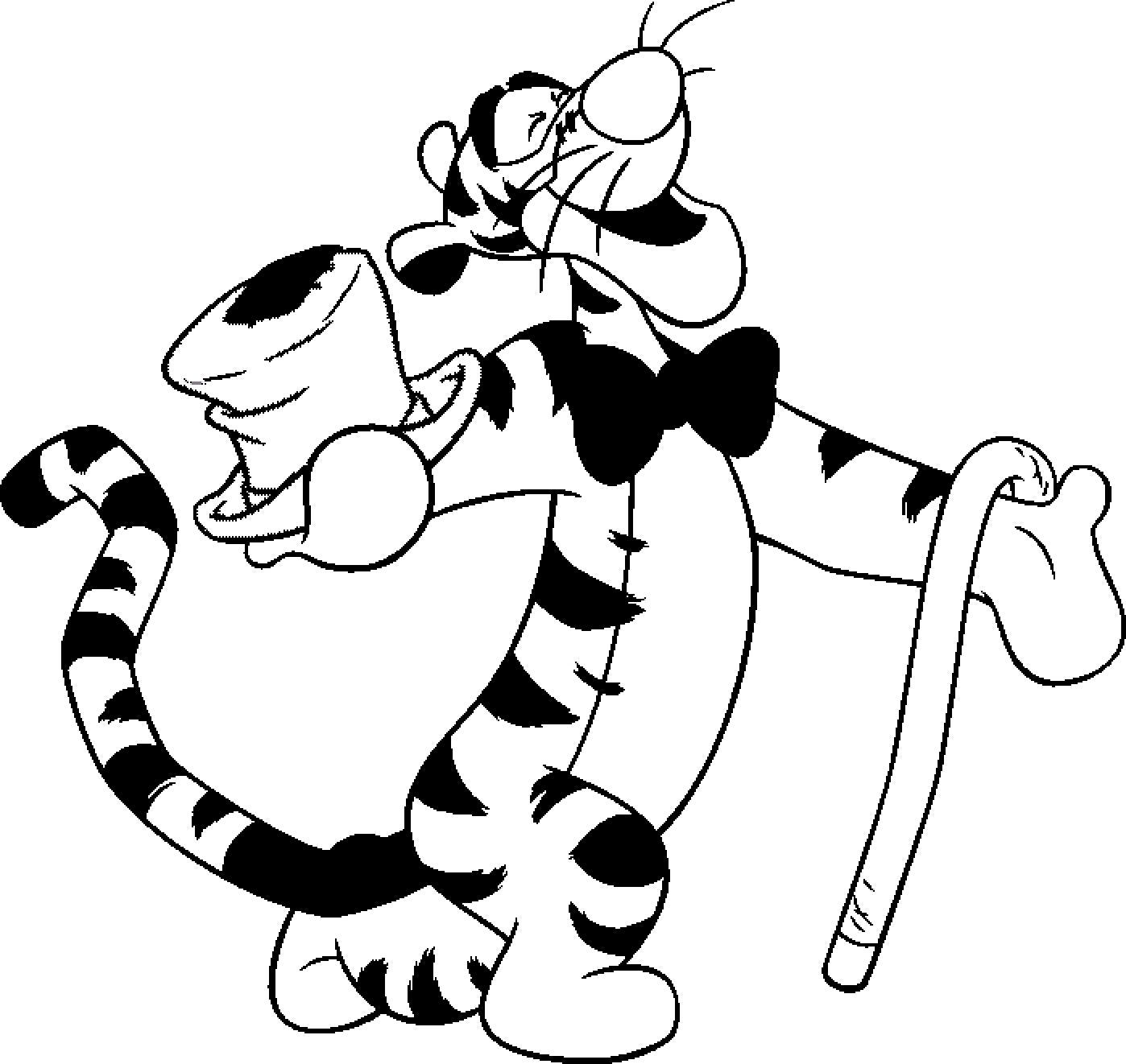 Featured image of post Tigger Drawing For Kids Some are born to greatness