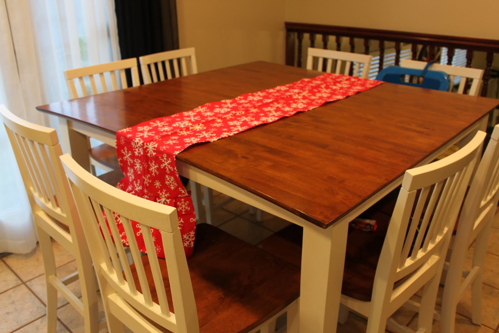 Whatever Wednesday Tablecloth repurpose Keeping it Simple