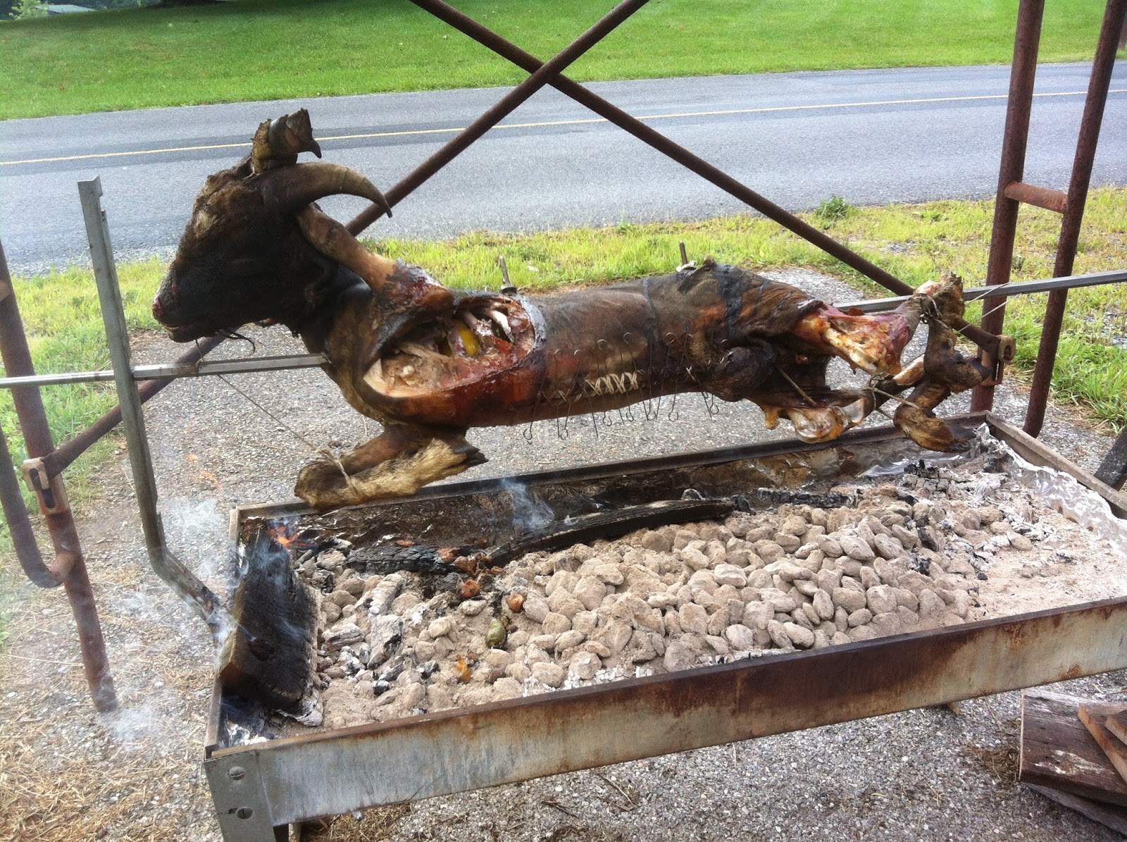 to Painted Hand Farm 12th Annual Goat Roast