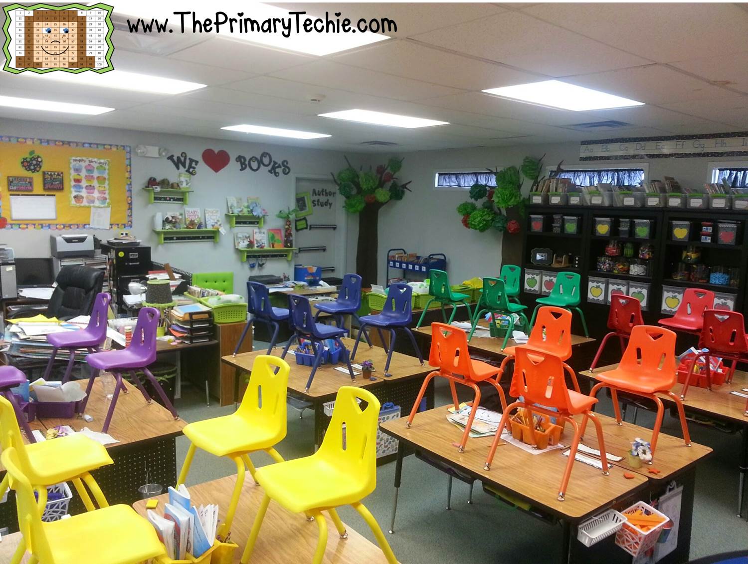 Primary Chalkboard Classroom SetUp A Look Around My Dream Classroom