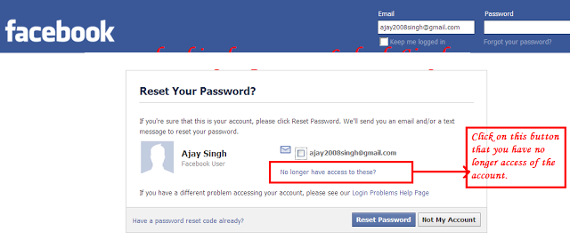 how to recover facebook account without friends code