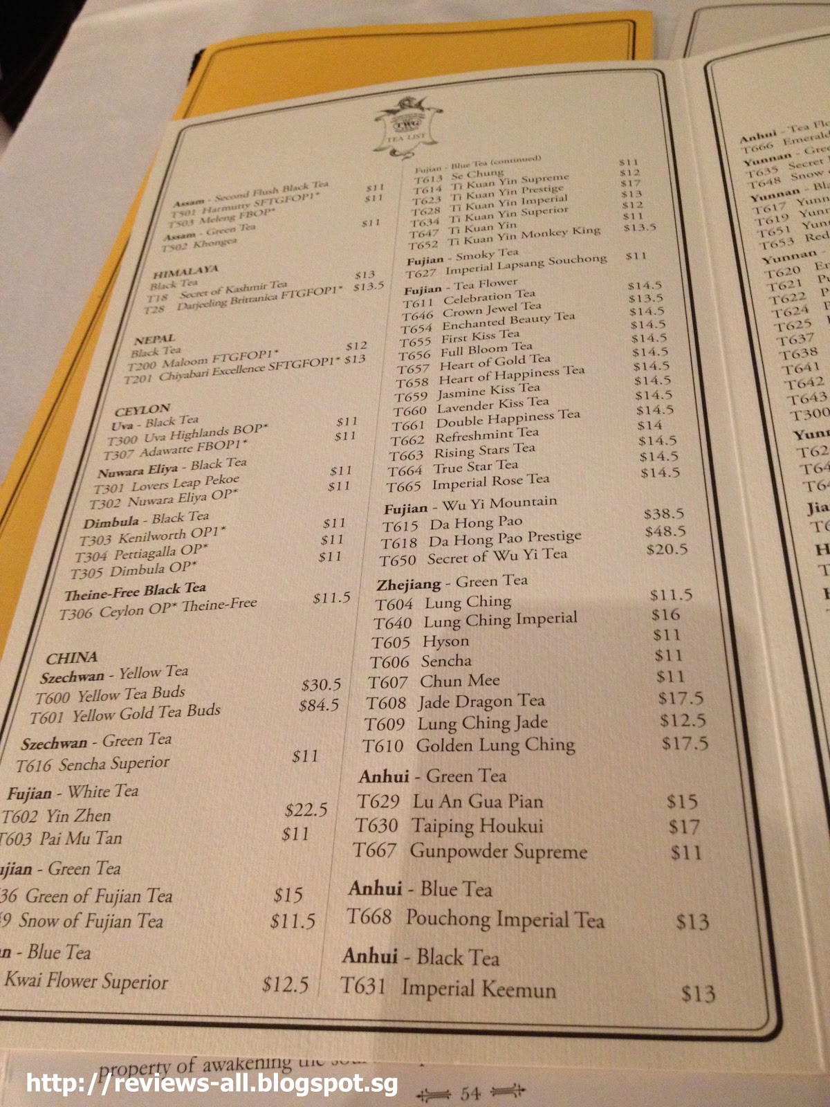 We'll Tell You A&W Couple's Blog TWG Tea Salon & Boutique