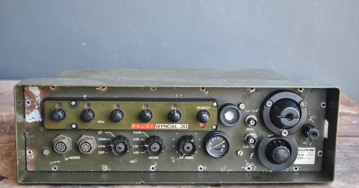 RESTORASI ELECTRONIC TUBES MILITARY TRANSCEIVER " RACAL SYNCAL 30 " H