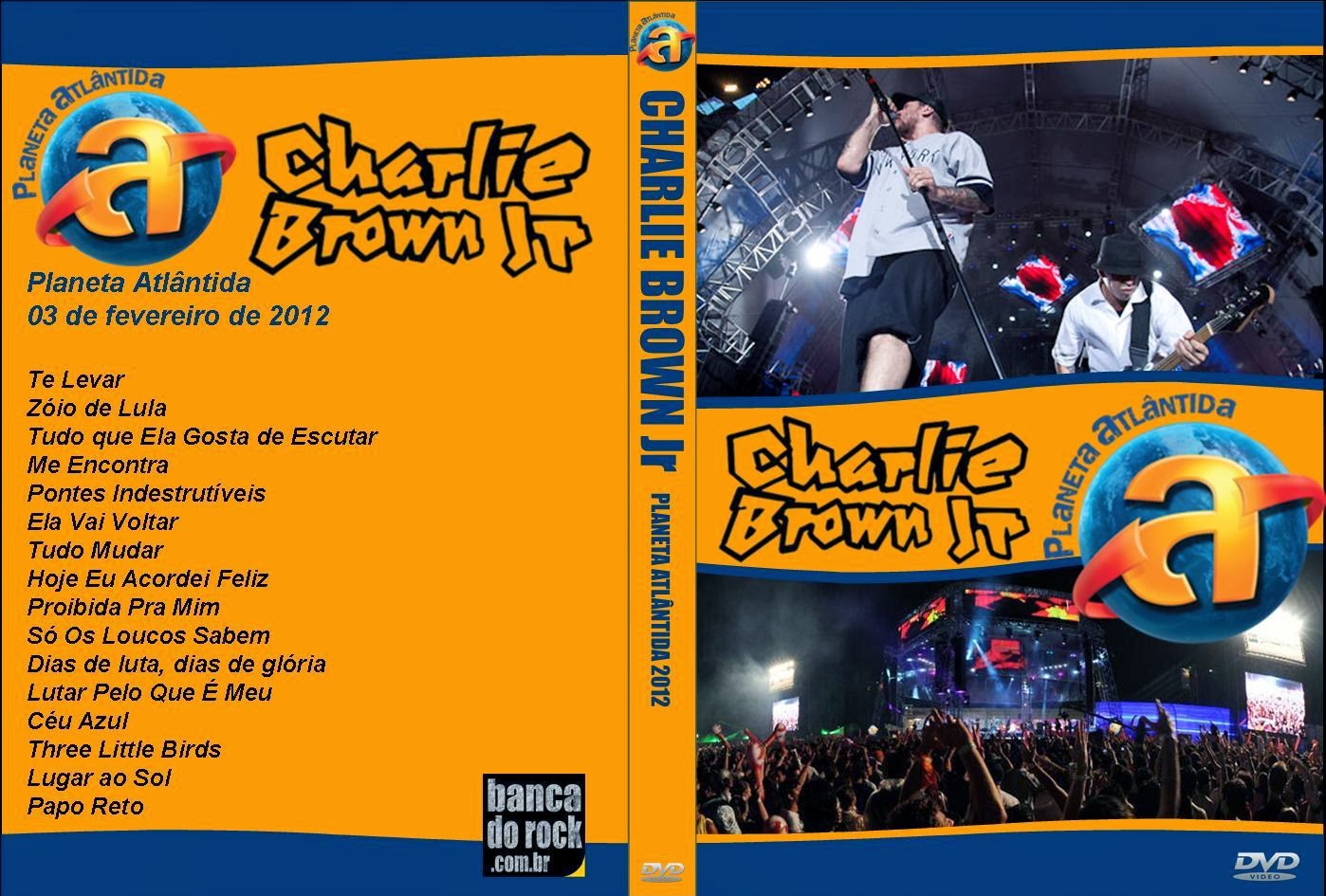 BANCA DO ROCK Rock Concert DVD 2602 DVD CHARLIE BROWN Jr. 2012