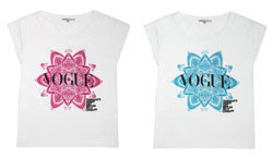 Jonathan Saunders designs limited edition T-shirt for Vogue