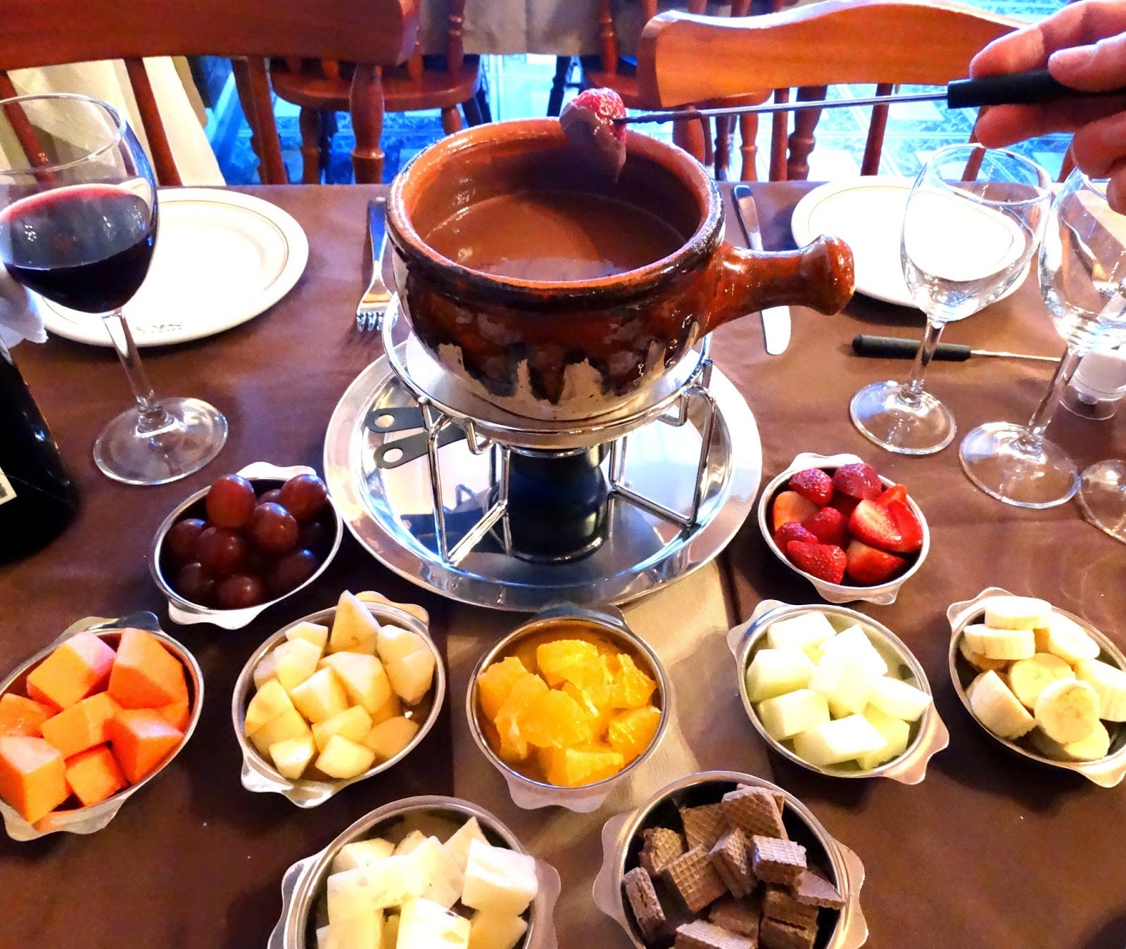 Hotel Sky Gramado Sequência de Fondue em Gramado