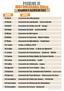 CALENDÁRIO 2012