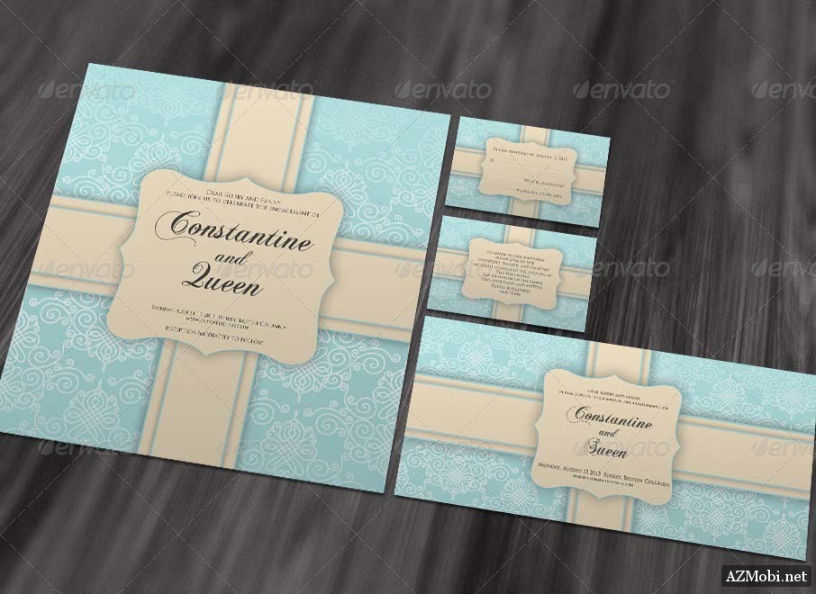 5 items Wedding card ver 3.0 – GraphicRiver