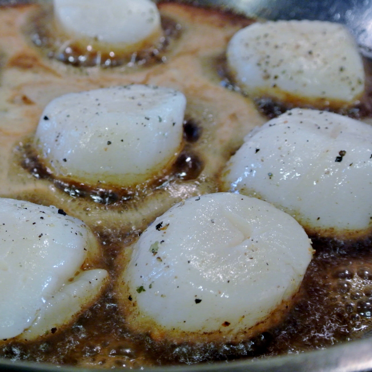 Gourmet Cooking For Two Panseared Scallops