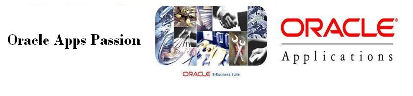 Oracle Apps Passion