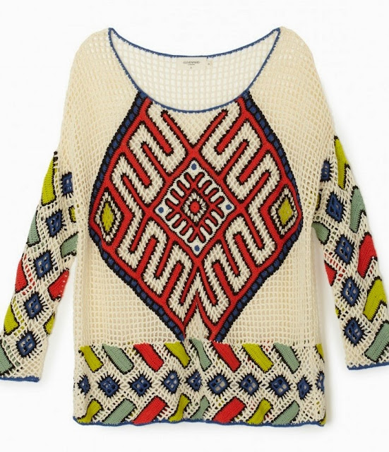 вязаный свитер 2013 Tampico