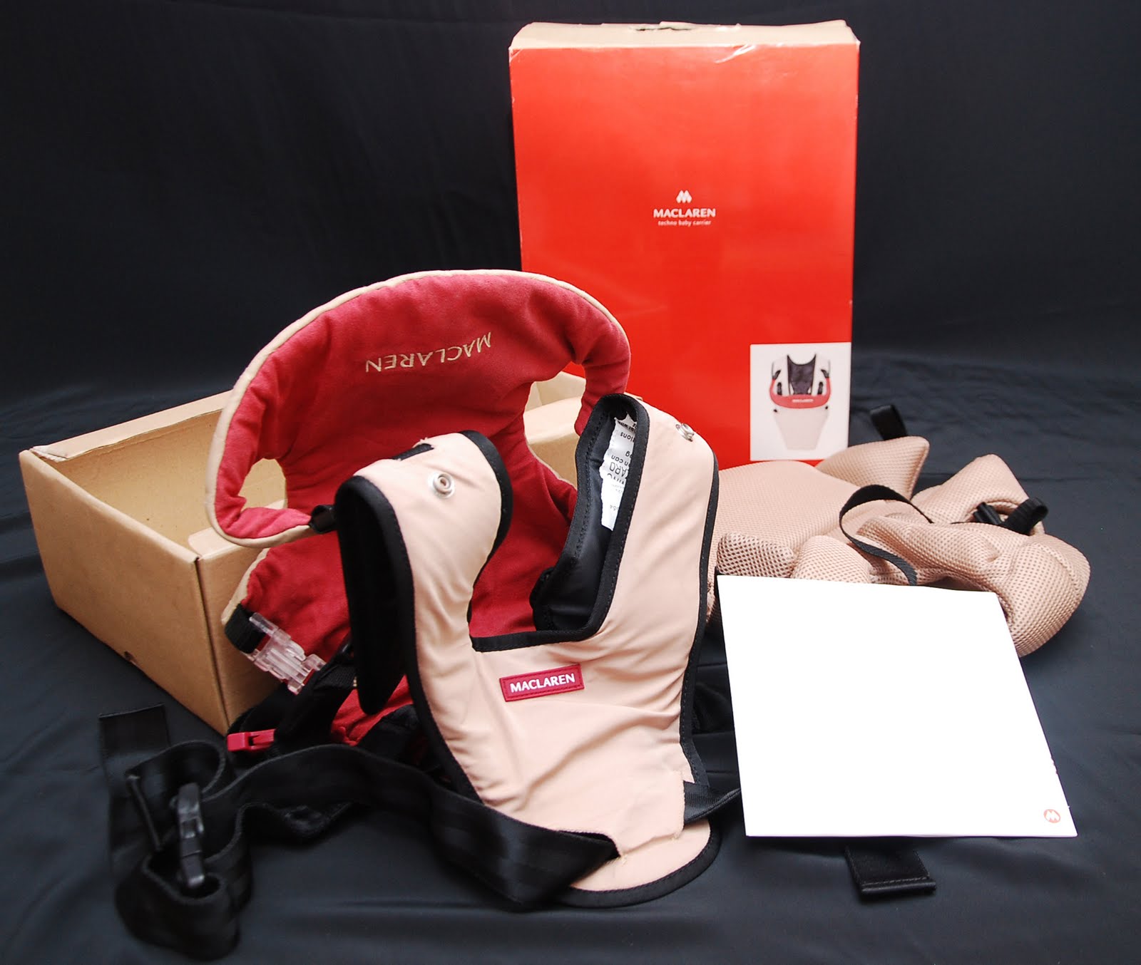 maclaren techno baby carrier