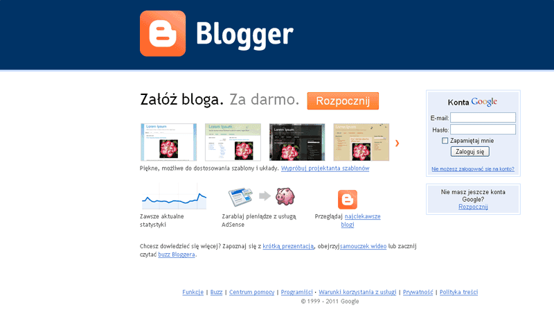 Blogger Zaloguj | darmowa reklama w internecie blogger krok 4 Blogger Zaloguj | darmowa reklama w internecie blogger krok 4
