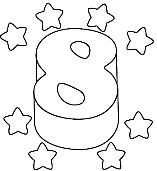 Numeros Del 1 Al 10 Para Colorear E Imprimir Numbers 1 To 10