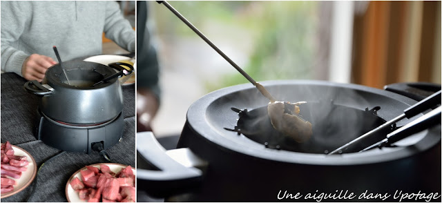 fondue vigneronne au vin blanc