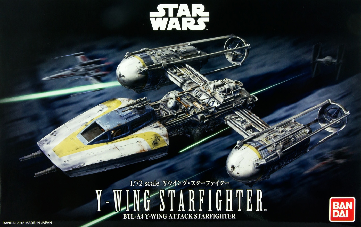 The Modelling News Review Bandai 1/72nd scale BTLA4 YWing Starfighter