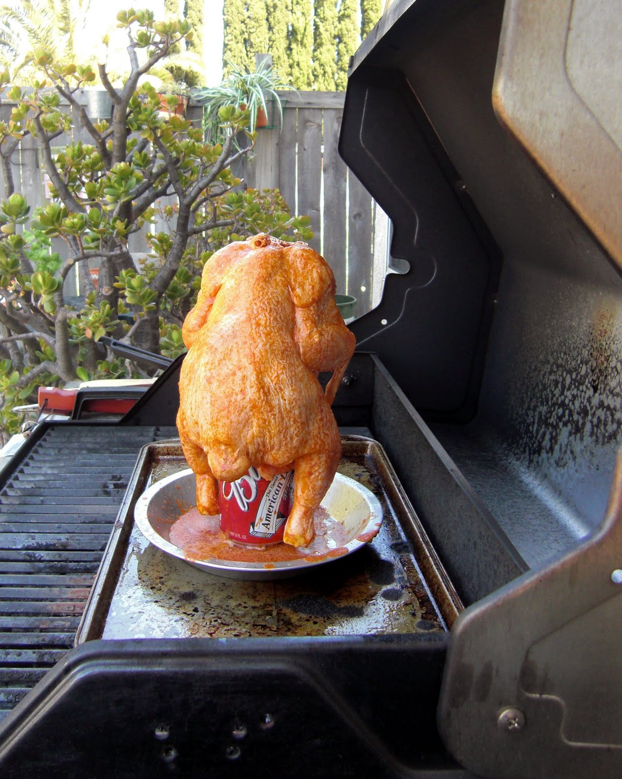 MomLid's Musings Beer Can Chicken aka Beer Butt Chicken