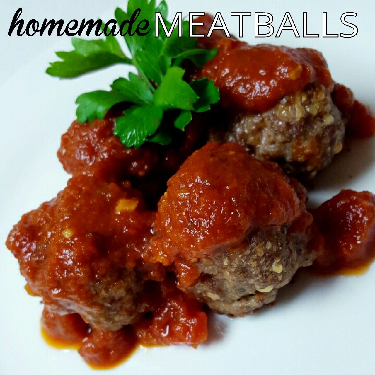 Easy Homemade Baked Meatballs Lou Lou Girls