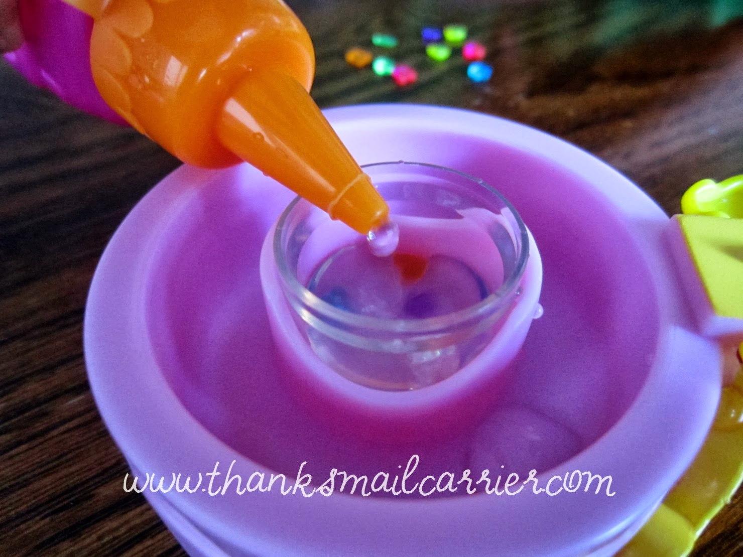 Thanks, Mail Carrier Create Your Own Sparkling Mini Snow Globes with