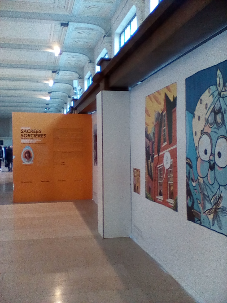 Comics in gare de Lyon