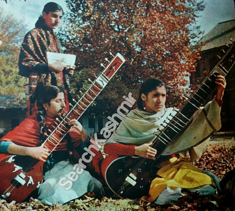 Women Sitar Players. 1962 Search Kashmir
