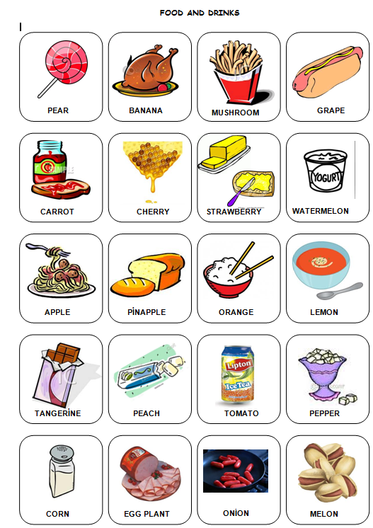 4. Sınıf ingilizce Resimli İngilizce Kelimeler Ders ve Çalışma Kitabı