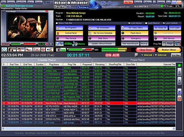 Tv Channel Automation Playout Software