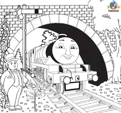 Art lesson printable cool things to do for older kids coloring Thomas and friends Henry tank engine