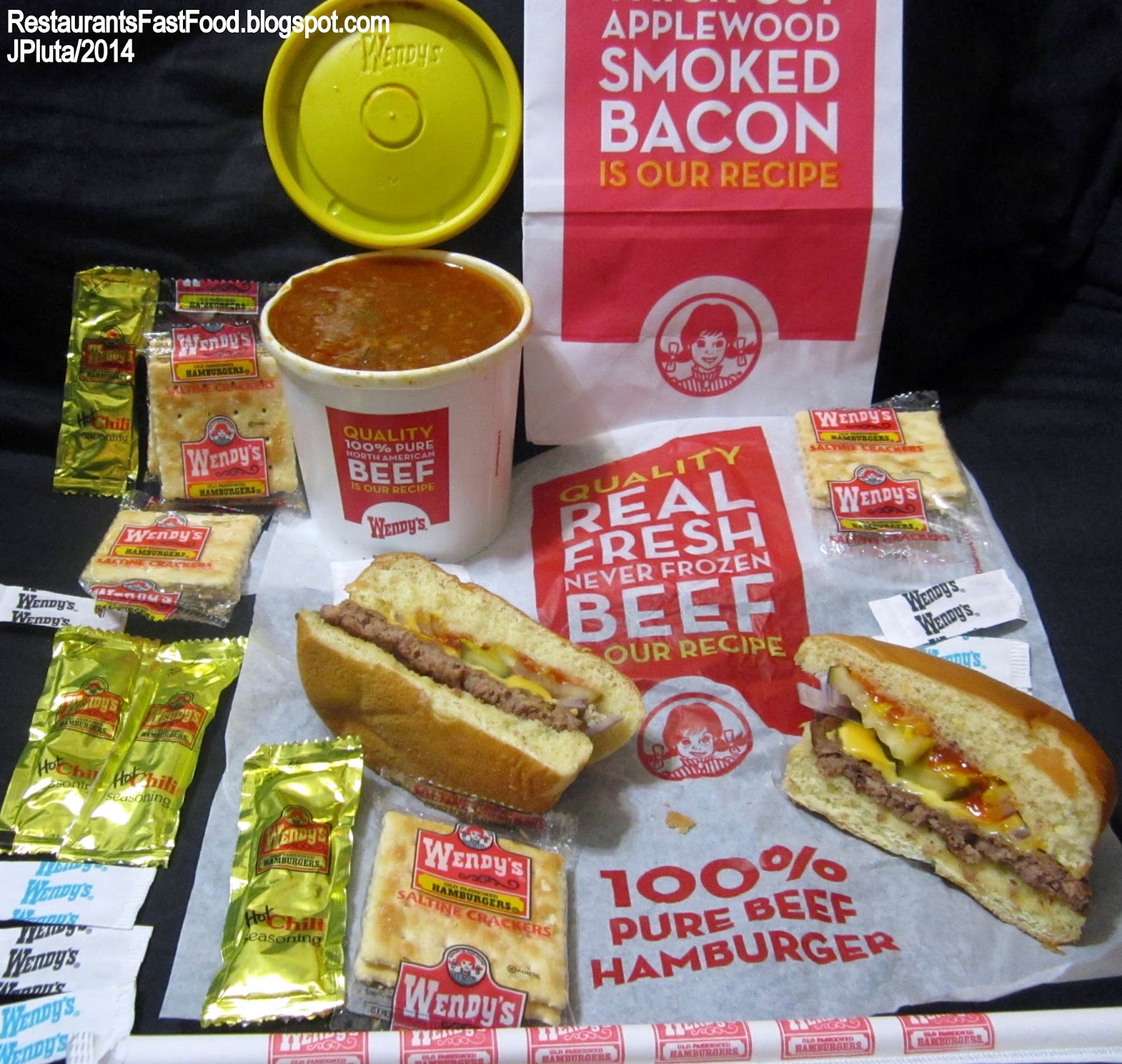 Restaurant Fast Food Menu McDonald's DQ BK Hamburger Pizza Mexican Taco