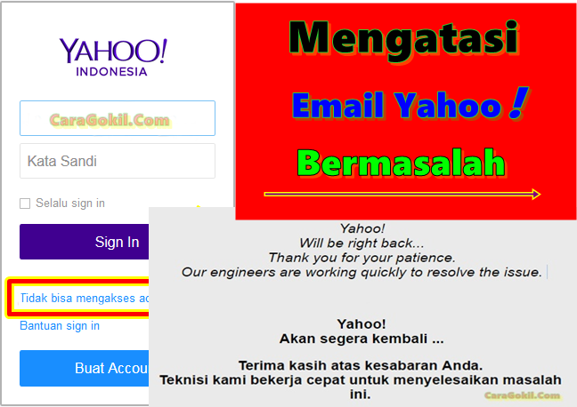 Mengatasi Email Yahoo Tidak Bisa Dibuka Dengan Mudah | CaraGokil.Com