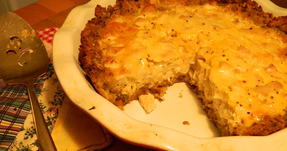 The Wednesday Baker TURKEY AND STUFFING QUICHE