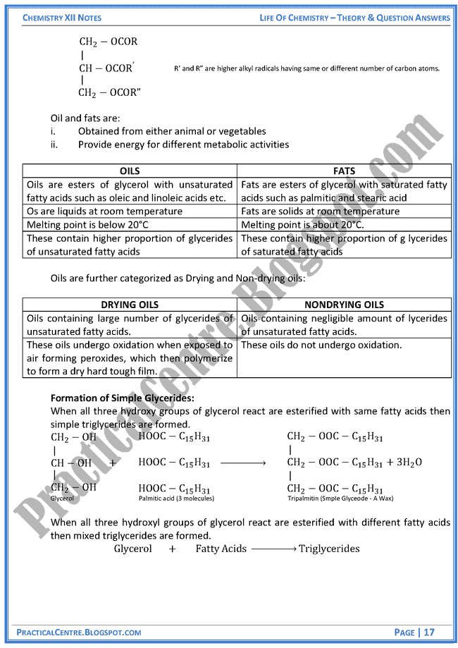 life-of-chemistry-theory-and-question-answers-chemistry-12th