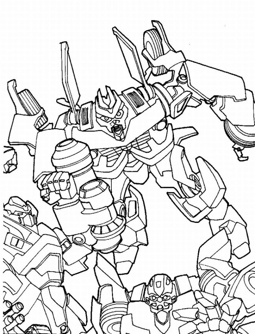 Transformers Coloring Pages | Learn To Coloring