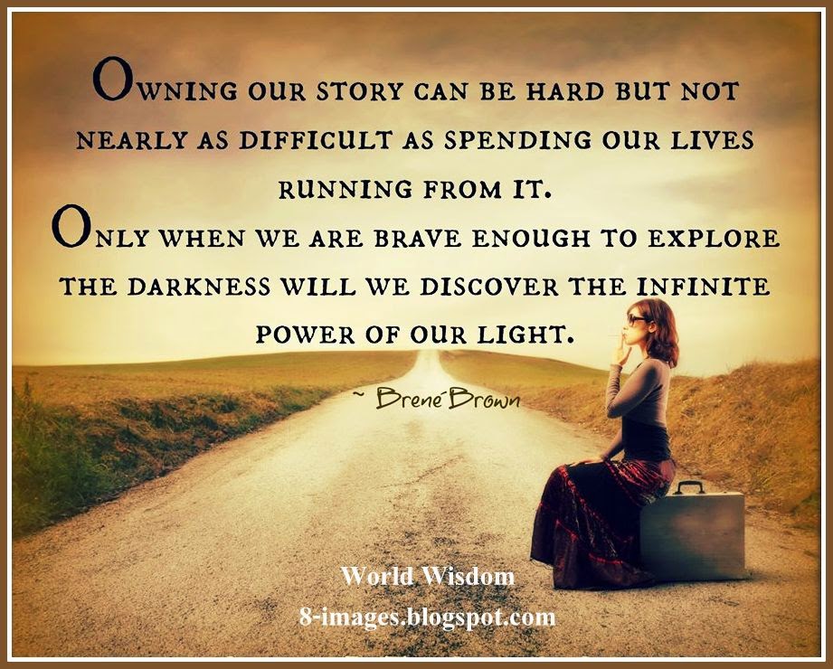 be brave enough to be the light