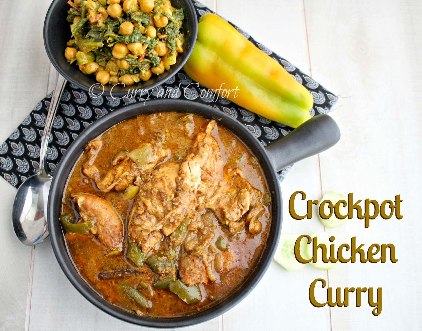 Kitchen Simmer Crockpot Chicken Curry (Throwback Thursdays)