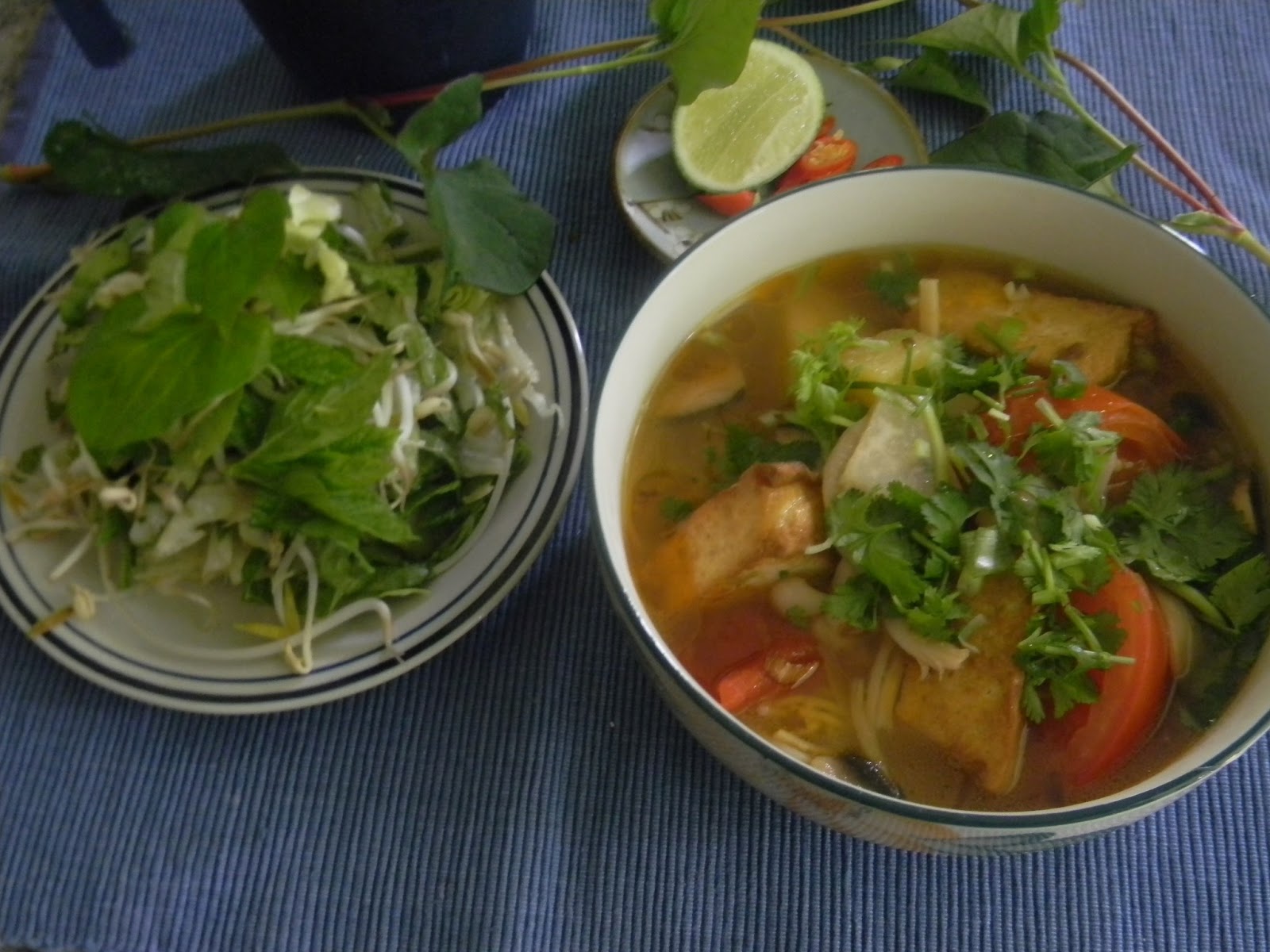 Enjoy Life Vegetarian Noodle Soup (Bun Hué Chay)
